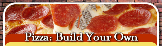 PIZZA: BUILD YOUR OWN image